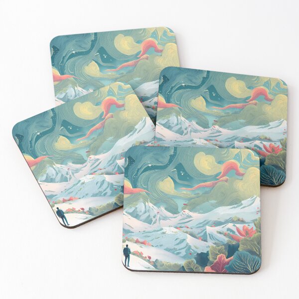 Item preview, Fantasy Whispers Nature A Journey Through Surreal Landscapes designed and sold by ART ATTACK ZONE.