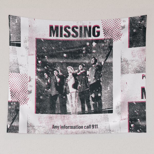 Item preview, boy band missing art work designed and sold by calamityjay.