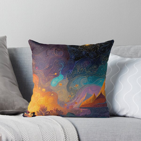 Item preview, Vibrant Whispers Nature A Journey Through Surreal Landscapes designed and sold by ART ATTACK ZONE.