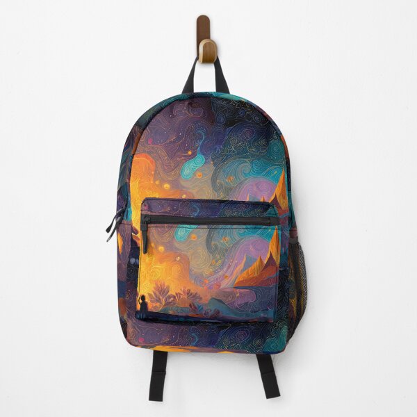 Item preview, Vibrant Whispers Nature A Journey Through Surreal Landscapes designed and sold by ART ATTACK ZONE.