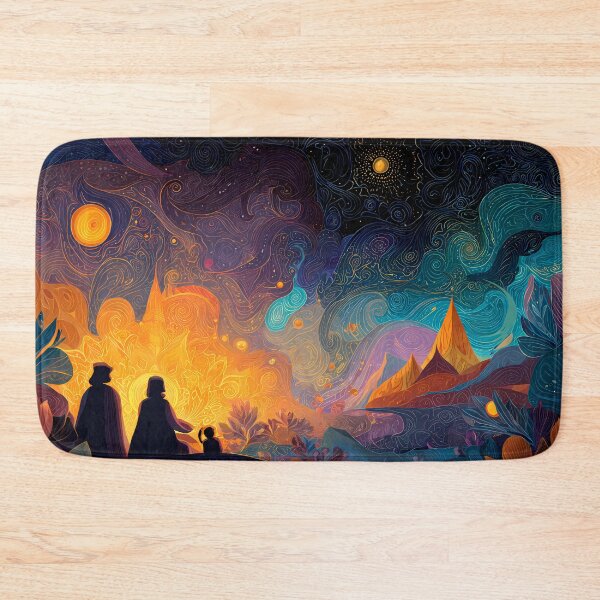 Item preview, Vibrant Whispers Nature A Journey Through Surreal Landscapes designed and sold by ART ATTACK ZONE.