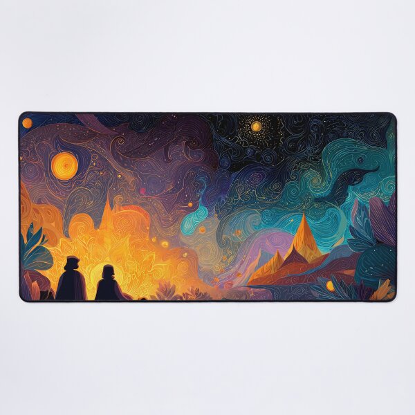 Item preview, Vibrant Whispers Nature A Journey Through Surreal Landscapes designed and sold by ART ATTACK ZONE.