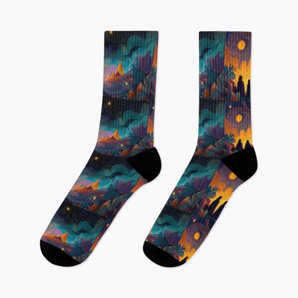 Item preview, Vibrant Whispers Nature A Journey Through Surreal Landscapes designed and sold by ART ATTACK ZONE.