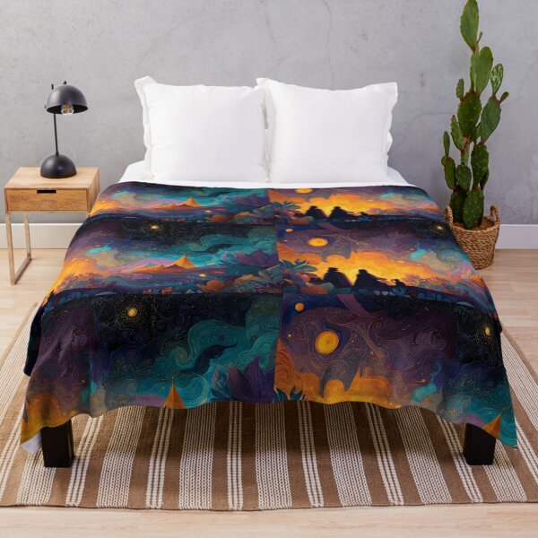 Item preview, Vibrant Whispers Nature A Journey Through Surreal Landscapes designed and sold by ART ATTACK ZONE.