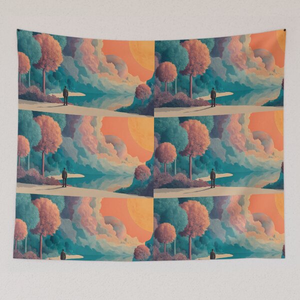 Item preview, Explore Whispers Nature A Journey Through Surreal Landscapes designed and sold by ART ATTACK ZONE.