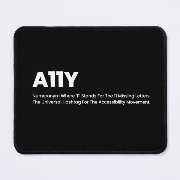 Item preview, A11Y -  The Accessibility Shortcut designed and sold by BoterhamDesign.