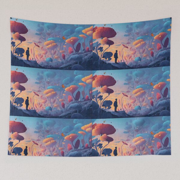 Item preview, Flora Whispers Nature A Journey Through Surreal Landscapes designed and sold by ART ATTACK ZONE.
