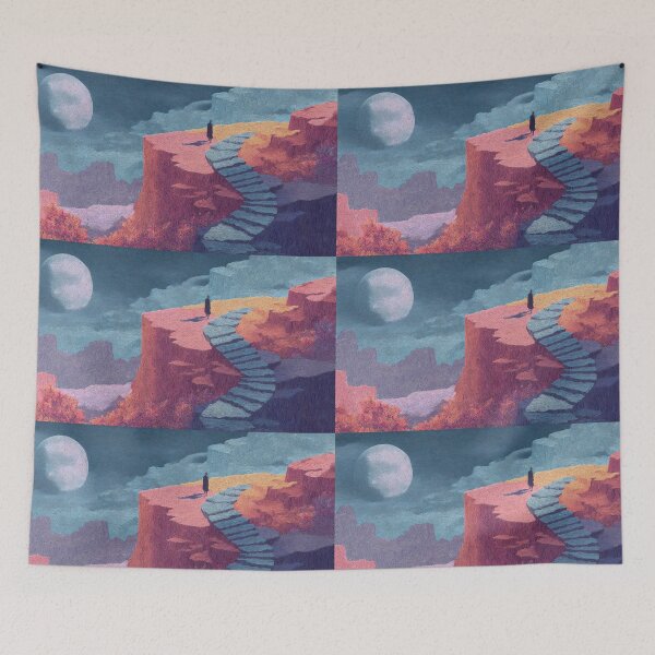Item preview, Color Whispers Nature A Journey Through Surreal Landscapes designed and sold by ART ATTACK ZONE.