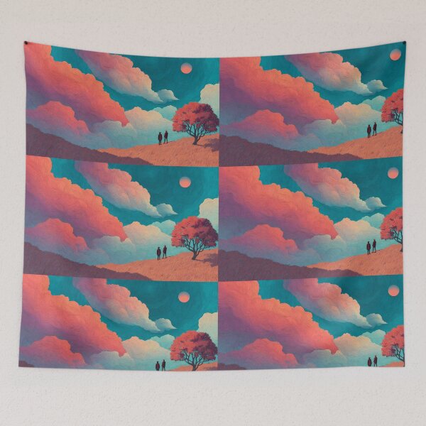 Item preview, Dreamlike Whispers Nature A Journey Through Surreal Landscapes designed and sold by ART ATTACK ZONE.