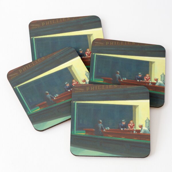 Item preview, Nighthawks (1942), American Realism Painting by Edward Hopper designed and sold by Gabriel S.