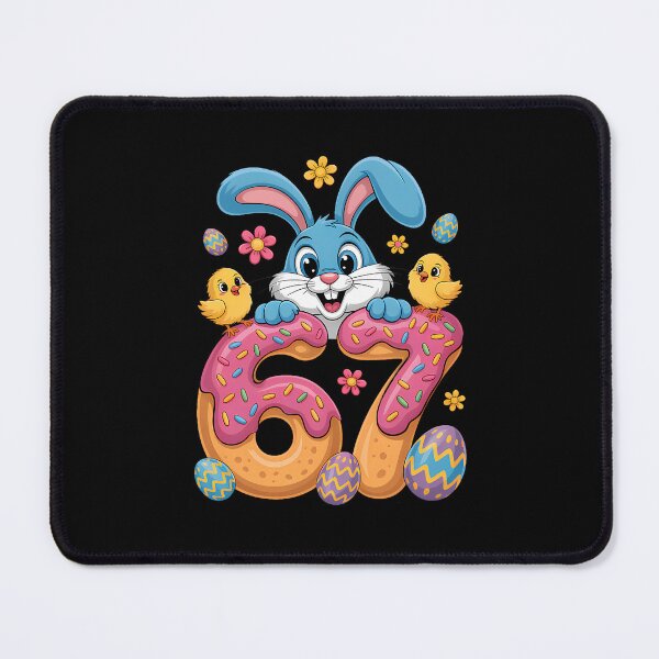 Item preview, 67 Funny Six Seven Gen Meme Cute Rabbit Bunny Easter Day designed and sold by Desdenhoshell.