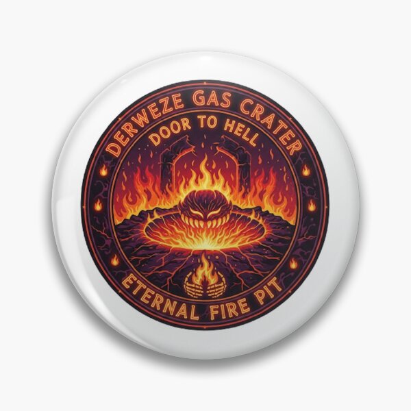 Item preview, Derweze Gas Crater (The Door to Hell), Turkmenistan designed and sold by likbatonboot.