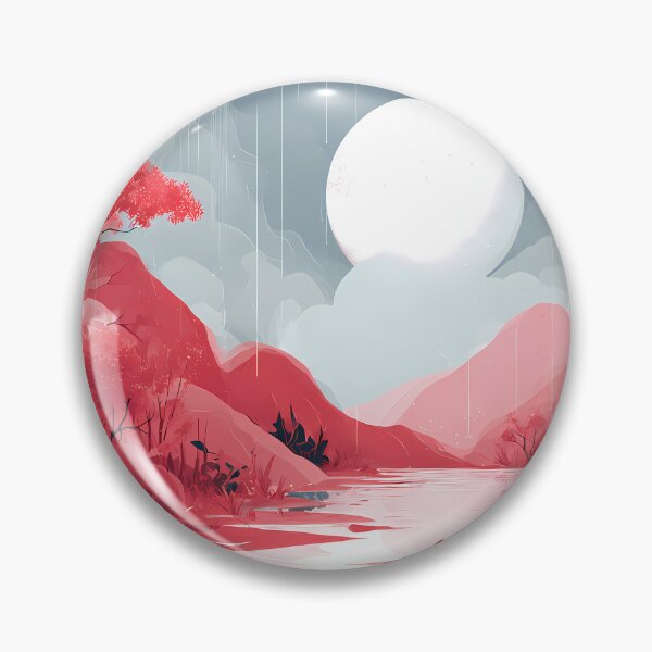 Item preview, Mountains Whispers Nature A Journey Through Surreal Landscapes designed and sold by ART ATTACK ZONE.
