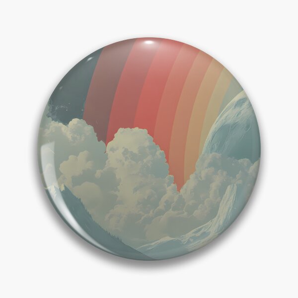 Item preview, Rainbow Whispers Nature A Journey Through Surreal Landscapes designed and sold by ART ATTACK ZONE.