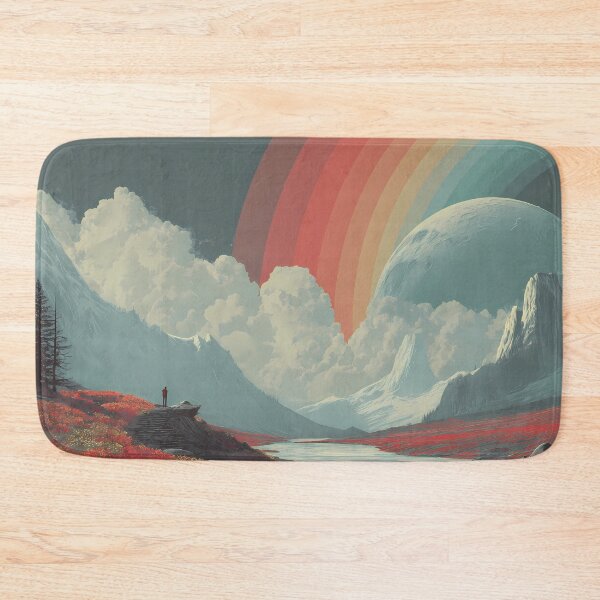Item preview, Rainbow Whispers Nature A Journey Through Surreal Landscapes designed and sold by ART ATTACK ZONE.