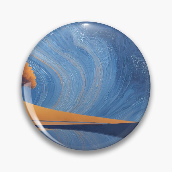 Item preview, Blue Whispers Nature A Journey Through Surreal Landscapes designed and sold by ART ATTACK ZONE.