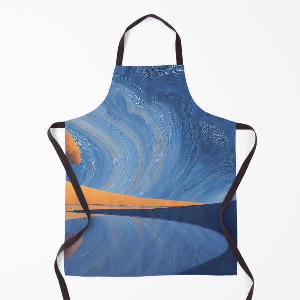 Item preview, Blue Whispers Nature A Journey Through Surreal Landscapes designed and sold by ART ATTACK ZONE.