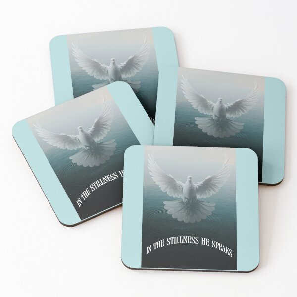 Item preview, In the Stillness He Speaks Christian designed and sold by Sachie's Studio.