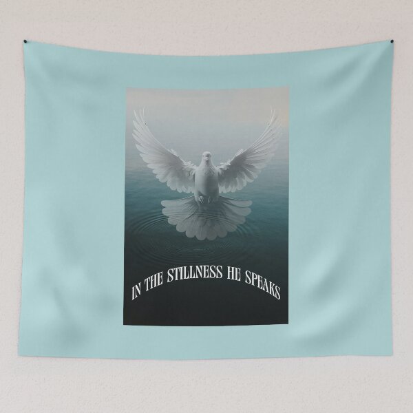 Item preview, In the Stillness He Speaks Christian designed and sold by Sachie's Studio.