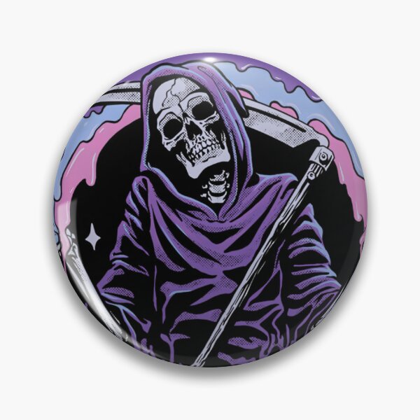 Item preview, Death  It Is What It Is  Pastel Goth Grim Reaper Drip designed and sold by JeromeOlivier.
