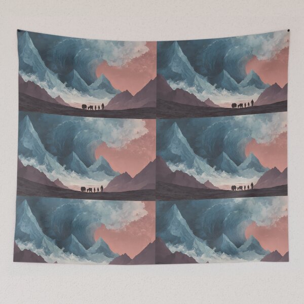 Item preview, Desert Whispers Nature A Journey Through Surreal Landscapes designed and sold by ART ATTACK ZONE.