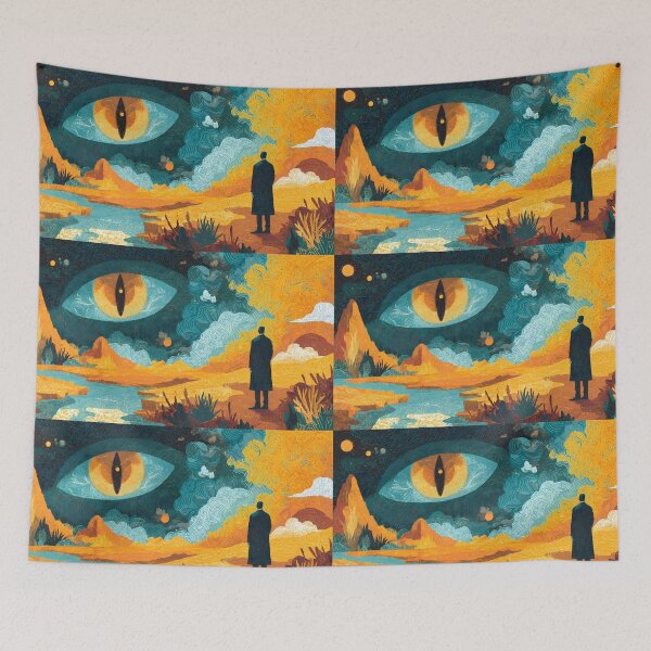 Item preview, Eye Whispers Nature A Journey Through Surreal Landscapes designed and sold by ART ATTACK ZONE.
