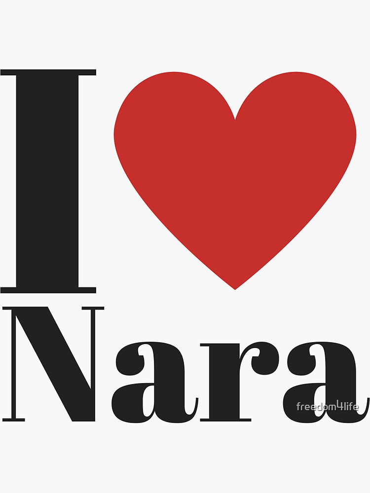 i love ストア nara ステッカー