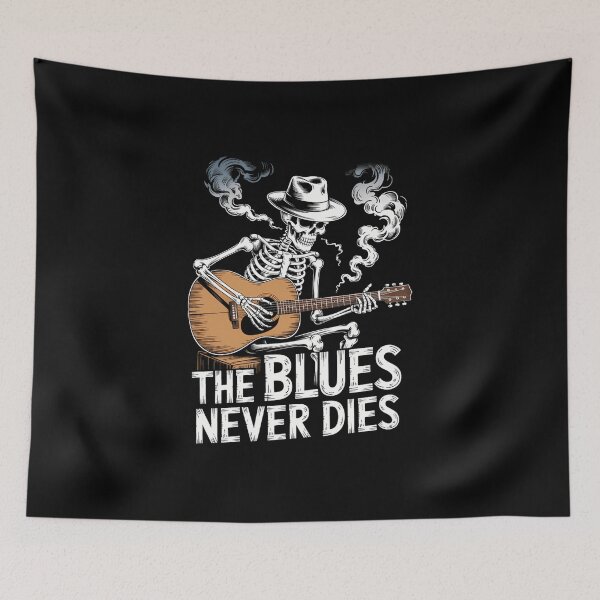 Item preview, the blues never dies designed and sold by Cassandra826.