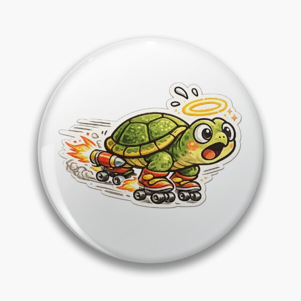 Item preview, Roller skate Turtle designed and sold by ThePlacee.