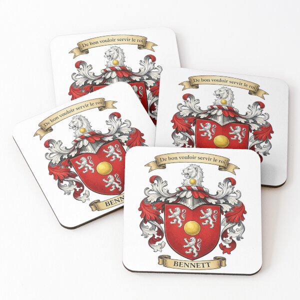 Item preview, The Bennett Family Coat of Arms designed and sold by BagTown Clans.