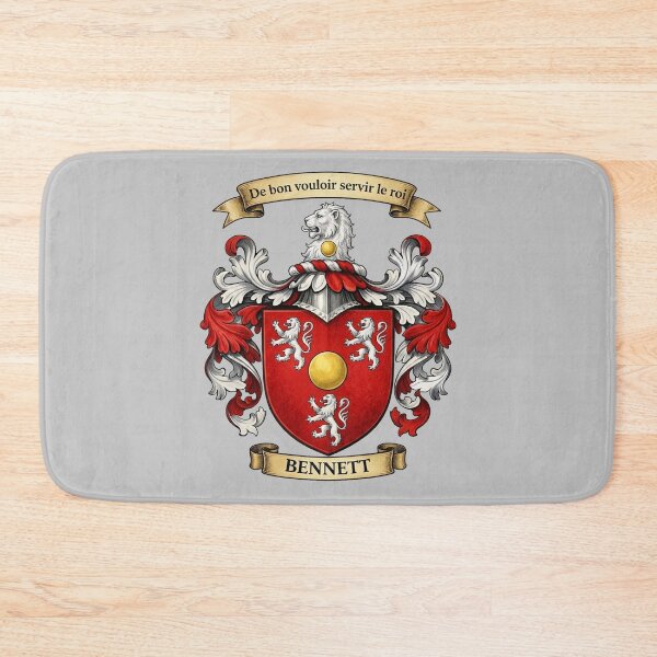 Item preview, The Bennett Family Coat of Arms designed and sold by BagTown Clans.