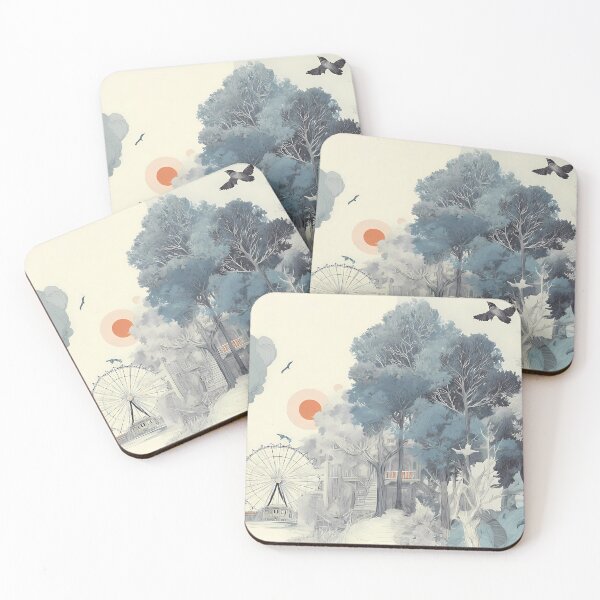 Item preview, Illustration Whispers Nature A Journey Through Surreal Landscapes designed and sold by ART ATTACK ZONE.