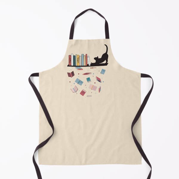 Item preview, Cat on bookshelf designed and sold by Writerly Musings.