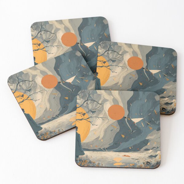 Item preview, Sun Whispers Nature A Journey Through Surreal Landscapes designed and sold by ART ATTACK ZONE.
