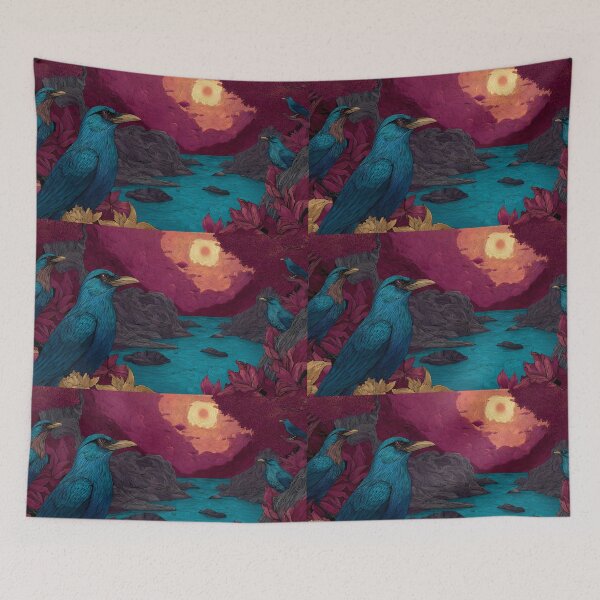 Item preview, Birds Whispers Nature A Journey Through Surreal Landscapes designed and sold by ART ATTACK ZONE.