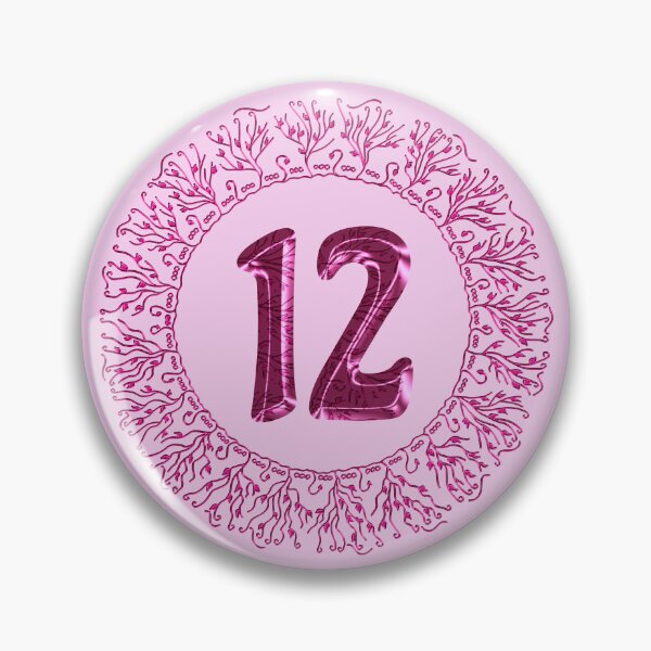 Item preview, Number 12 in Pink, Wavy, Hand-drawn Mandala Ring designed and sold by Myriel-Myriel.