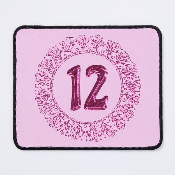 Item preview, Number 12 in Pink, Wavy, Hand-drawn Mandala Ring designed and sold by Myriel-Myriel.