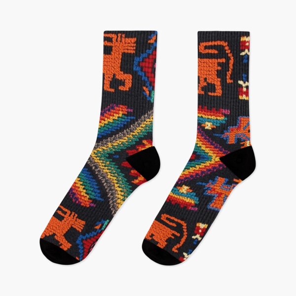 Item preview, Vibrant Tribal Geometric Textile Pattern with Animal Motifs designed and sold by optimusprime39.