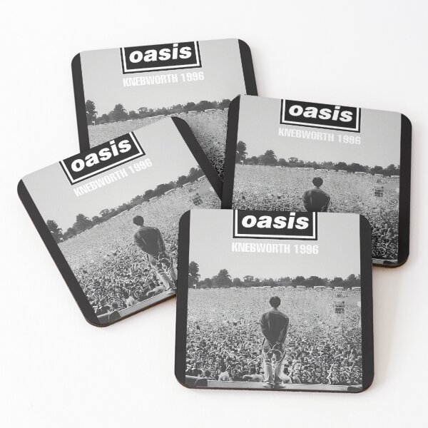 Item preview, Minimalist Concert O A S I S Black And White designed and sold by estheticianart.