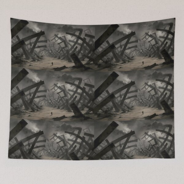 Item preview, Dark Whispers Nature A Journey Through Surreal Landscapes designed and sold by ART ATTACK ZONE.