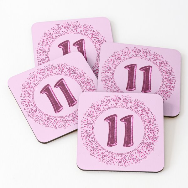 Item preview, Number 11 in Pink, Wavy, Hand-drawn Mandala Ring designed and sold by Myriel-Myriel.