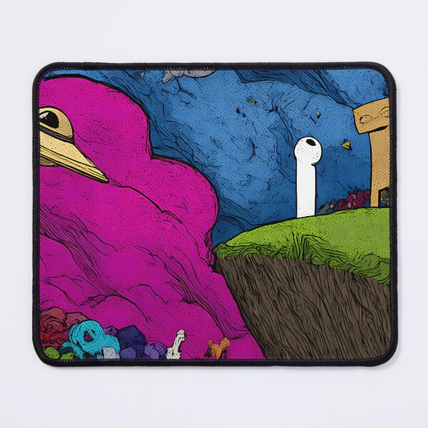 Item preview, Aliens Whispers Nature A Journey Through Surreal Landscapes designed and sold by ART ATTACK ZONE.