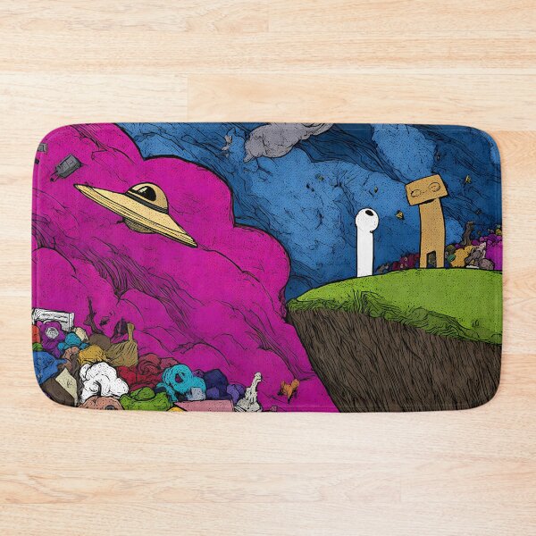 Item preview, Aliens Whispers Nature A Journey Through Surreal Landscapes designed and sold by ART ATTACK ZONE.