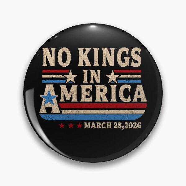 Item preview, No Kings in America March 28 2026 No Kings Political Statement designed and sold by MackenzieBin.