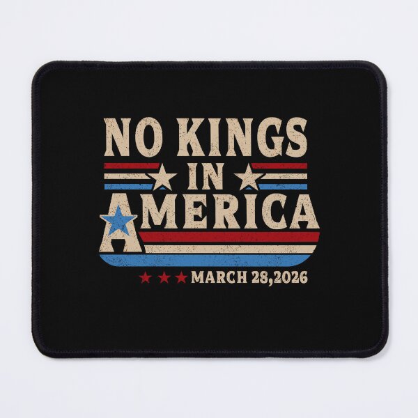 Item preview, No Kings in America March 28 2026 No Kings Political Statement designed and sold by MackenzieBin.