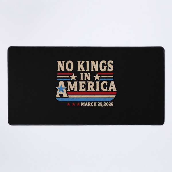 Item preview, No Kings in America March 28 2026 No Kings Political Statement designed and sold by MackenzieBin.