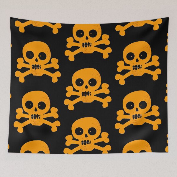 Item preview, Orange Skull designed and sold by Normbot2000.