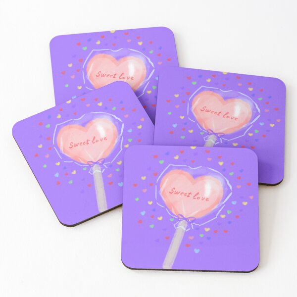 Item preview, Valentine Sweet love! (Purple) designed and sold by Tiny-Sugar-Dove.