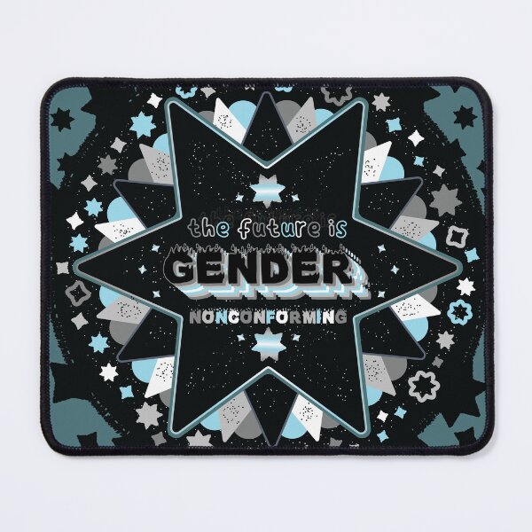 Item preview, The future is Gender Nonconforming [demiboy] designed and sold by deadbeatprince-typography.