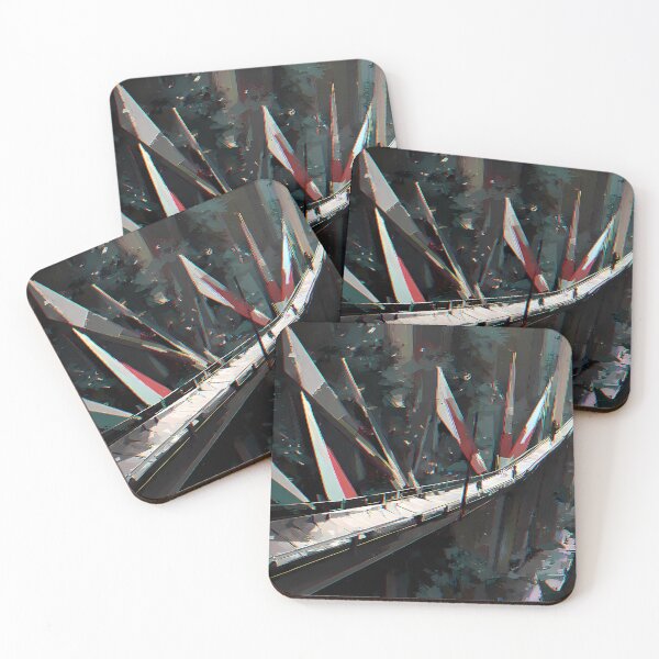 Item preview, Bridge Whispers Nature A Journey Through Surreal Landscapes designed and sold by ART ATTACK ZONE.